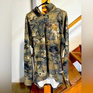 Sitka Grinder Quarter Zip Timber XL